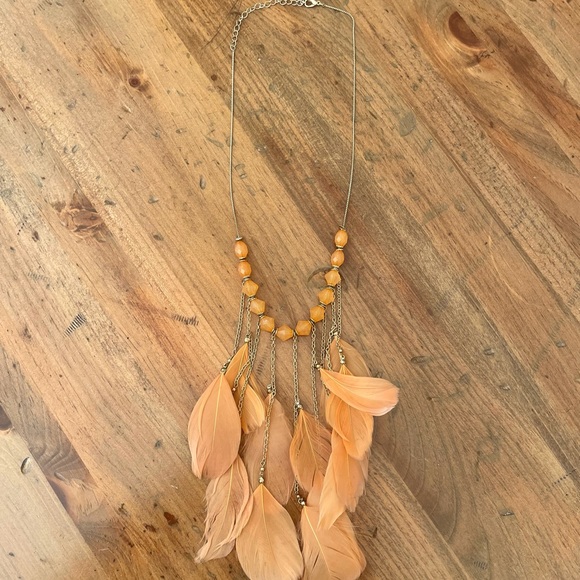 Forever 21 Jewelry - Feather Necklace